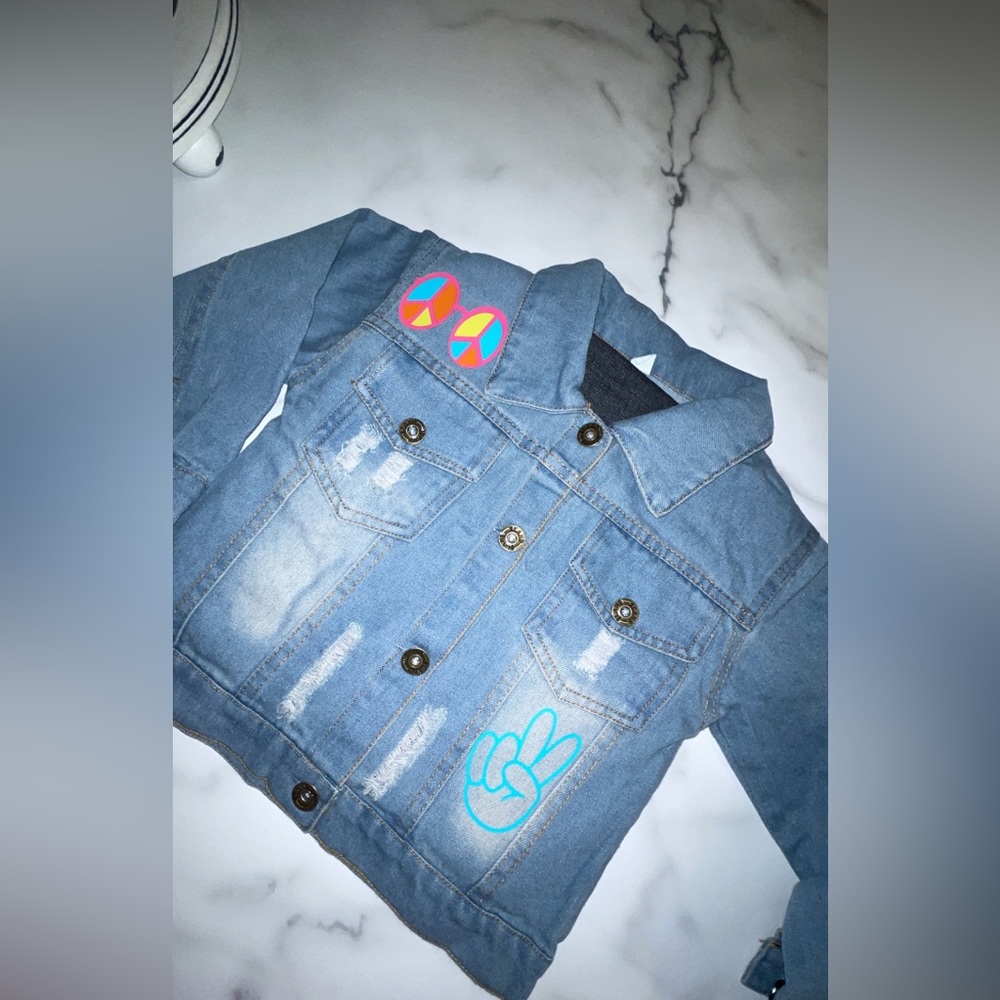 Custom Toddler Denim Jackets
